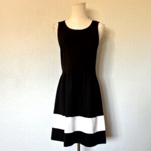 41 Hawthorn Black and White Mini Dress